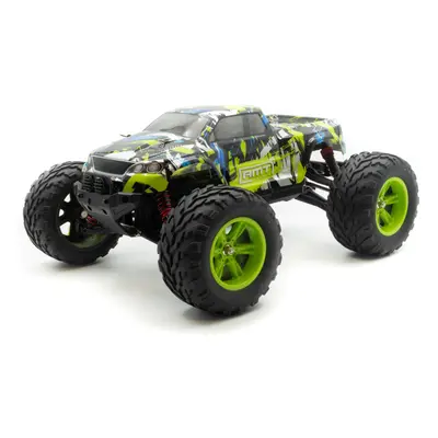 RC auto RMT Dominator Monster, zelená + náhradní baterie