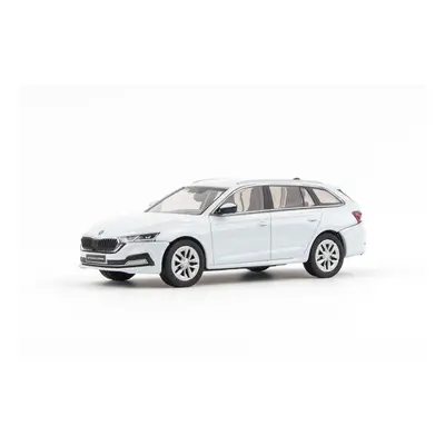 Abrex Škoda Octavia IV Combi (2020) 1:43 - Bílá Moon Metalíza