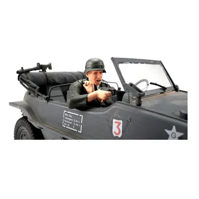 1/16 Schwimmwagen, střelec, ručně malovaný, 1 ks.