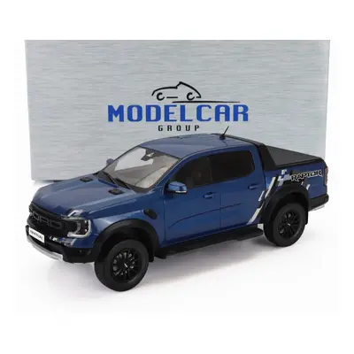 Mcg Ford usa Ranger Raptor Pick-up Double Cabine 2023 1:18 Blue