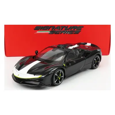 Bburago Ferrari Sf90 Stradale Spider Assetto Fiorano 2019 1:18 Black