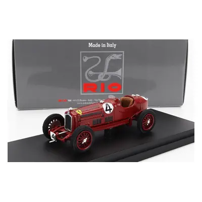 Rio-models Alfa romeo P3 N 4 Tourist Trophy Isle Of Man 1934 Brian Lewis 1:43 Red