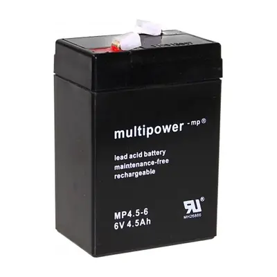 Pb akumulátor MULTIPOWER 6V/4,5Ah