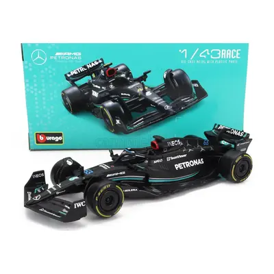 Bburago Mercedes gp F1 W14 Team Mercedes-amg Petronas F1 N 63 1:43, černá