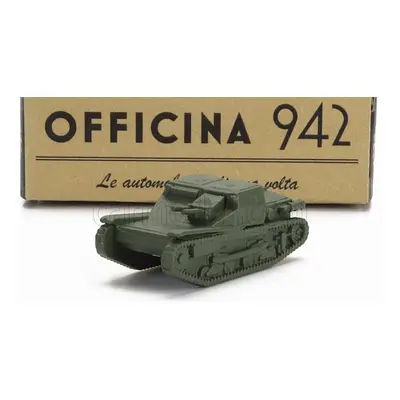 Officina-942 Fiat L3/33 Ansaldo Tank Carro Veloce 1933 1:76 Vojenská Zelená