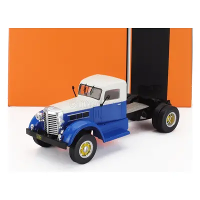 Ixo-models Federal 45m Tractor Truck 2-assi 1965 1:43 Modrá Bílá