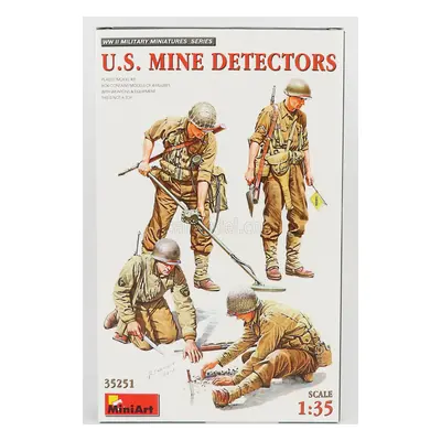 Miniart Figures U.s. Mine Detectors 1:35 /