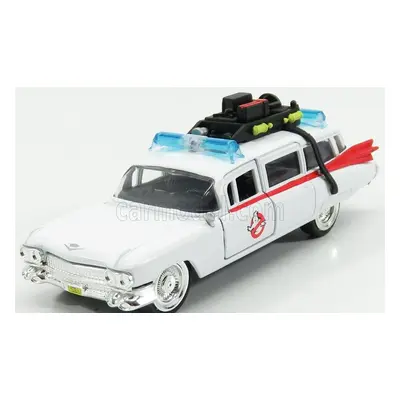 Jada Cadillac Series-62 Ecto-1 Ghostbusters 1 1984 1:32 Bílá Červená