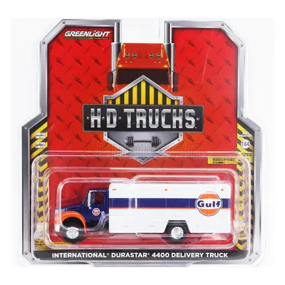 Greenlight International Durastar 4400 Truck Gulf 2019 1:64 Bílá Modrá Oranžová