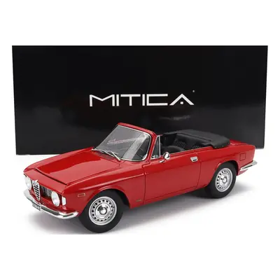 Mitica Alfa romeo Giulia 1600 Gtc Cabriolet Open 1964 – Interior Black 1:18 Rosso Alfa - Červená