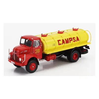 Edicola Leyland Comet Tanker Truck Campsa 2-assi 1959 1:43 Červená Žlutá