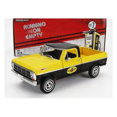 Greenlight Ford usa F-100 Pick-up Pennzoil 1969 1:24 Černá Žlutá