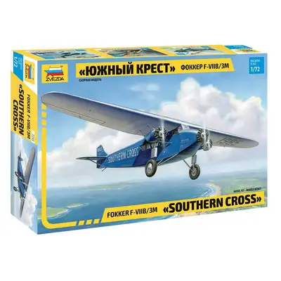 Zvezda Fokker F-VII Trimotor (1:72)