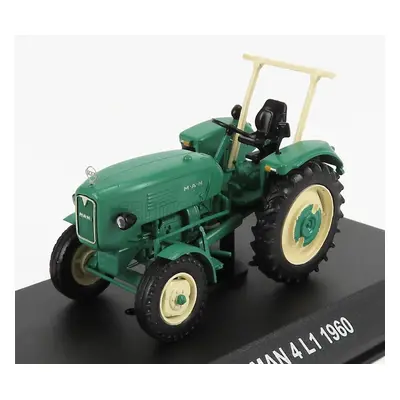 Edicola MAN 4l1 Tractor 1960 - Con Vetrina - With Showcase 1:43 Zelená