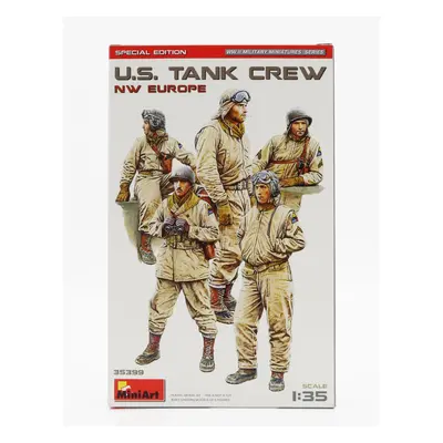 Miniart Figures Soldier Usa Tank Crew Military 1944 1:35 /