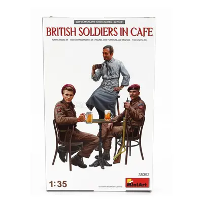 Miniart Figures British Soldiers In Cafe 1:35 /