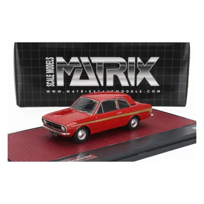 Matrix scale models Ford england Cortina Lotus Mkii 1966 1:43 Red