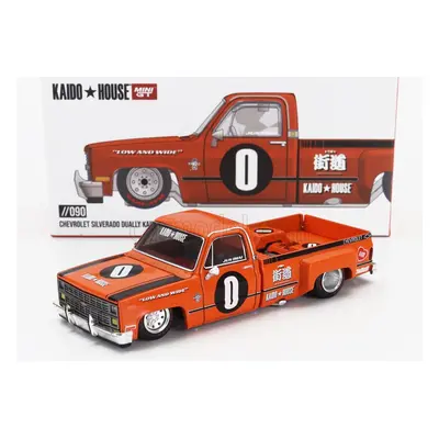 Mini-gt Chevrolet Silverado Dually Pick-up N 0 Kaido House V2 1979 1:64 Orange