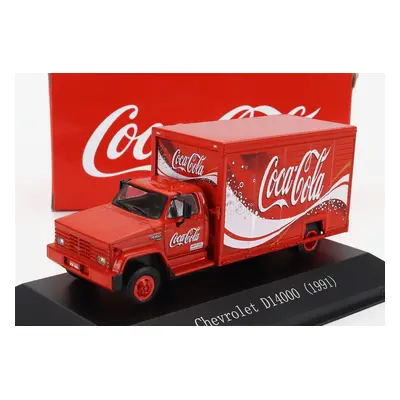 Edicola Chevrolet D14000 Truck Cassonato Coca-cola 1991 1:72 Red