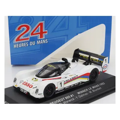 Ixo-models Peugeot 905 Evo1bis Team Peugeot Talbot Sport N 1 Winner 24h Le Mans 1992 D.warwick -