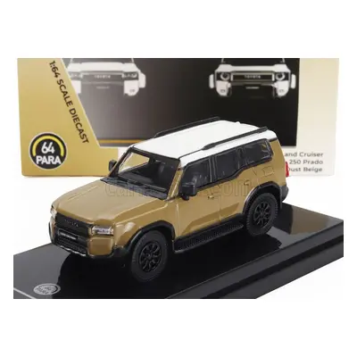 Paragon-models Toyota Land Cruiser Series 250 Rhd 2024 1:64 Světle Hnědá Bílá