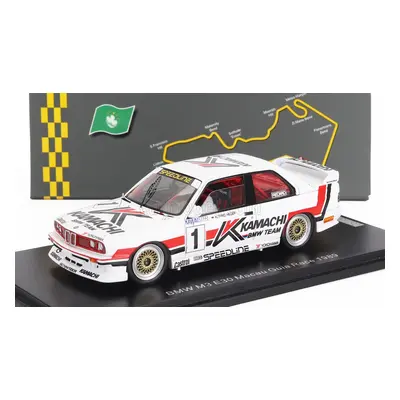 Spark-model BMW 3-series M3 E30 N 1 Macau Guia Race 1989 Altfrid Heger 1:43 Bílá Červená