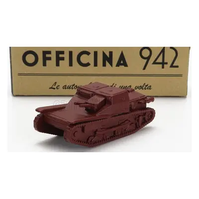 Officina-942 Fiat L3/33 Ansaldo Tank Carro Veloce 1933 1:76 Tmavě Červená