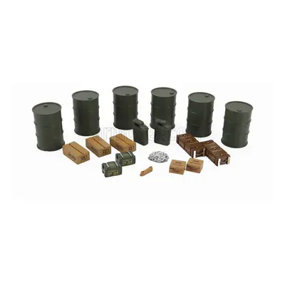 Perfex Accessories Set Military Accessories 1944 1:43 Vojenská Zelená Hnědá