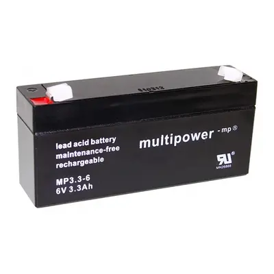 Pb akumulátor MULTIPOWER 6V/3,2Ah