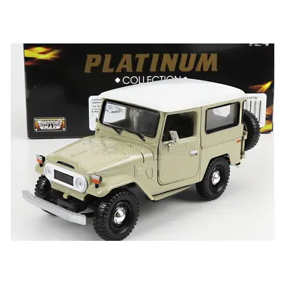 Motor-max Toyota Fj40 Land Cruiser Hard-top Closed 1980 1:24 Bílá Bílá