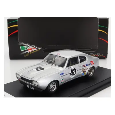 Trofeu Ford england Capri 2600 Rs N 40 3rd Silverstone 1971 Gerry Birrel 1:43 Silver