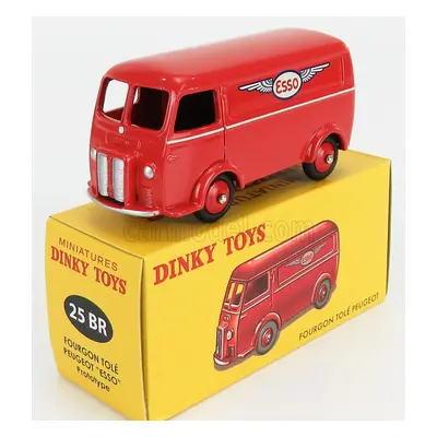 Edicola Peugeot D3a Van Esso 1956 1:43 Red