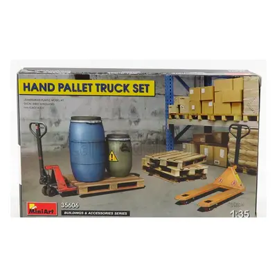 Miniart Accessories Hand Pallet Truck Set 1:35 /