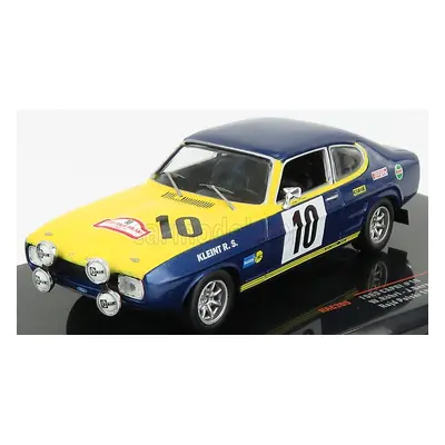 Ixo-models Ford england Capri 2600 Rs N 10 Rally Rajd Polski 1972 W.rohrl 1:43 Modrá Žlutá