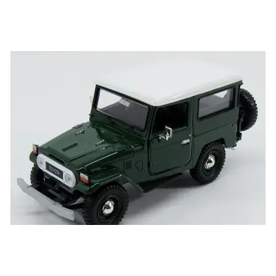 Motor-max Toyota Fj40 Land Cruiser Hard-top Closed 1980 1:24 Zelená Bílá