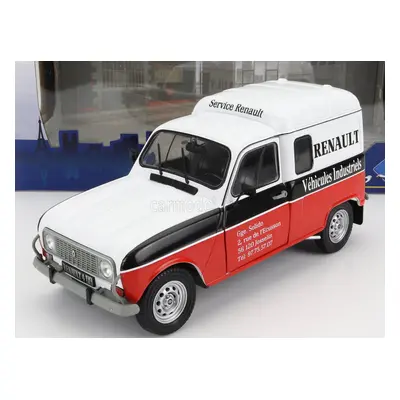 Solido Renault R4 F4 Van Renault Service Vehicule Industriel 1988 1:18 Bílá Modrá Červená