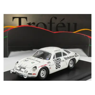 Trofeu Renault Alpine A110 N 86 Rally Rac Lombard 1972 J.robinson - D.rodgers 1:43 Bílá