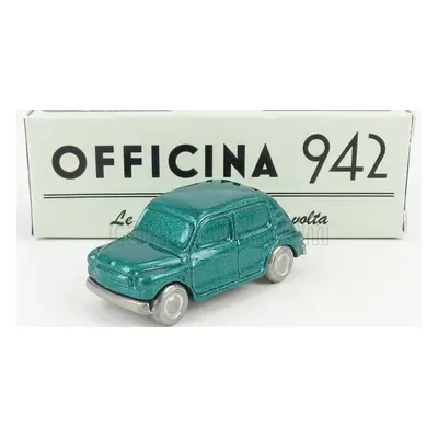 Officina-942 Fiat 600 Lucciola Carrozzeria Francis Lombardi 1957 1:76 Green Met