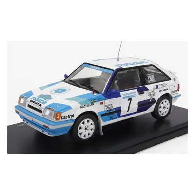 Edicola Mazda 323 4wd N 7 Winner Rally Swedish 1989 I.carlsson - P.carlsson 1:24 Bílá Světle Mod