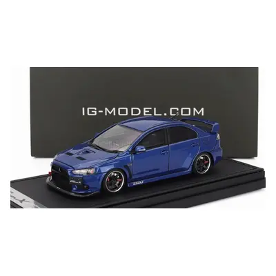 Ignition-model Mitsubishi Lancer Evolution X (cz4a) 2014 1:43 Blue Met