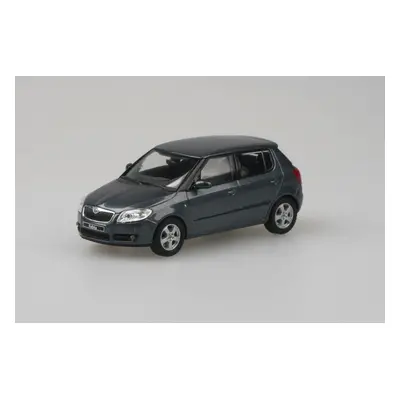 Abrex Škoda Fabia II (2006) 1:43 - Šedá Anthracite Metalíza