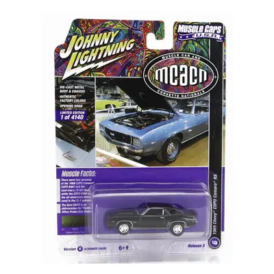 Johnny lightning Chevrolet Copo Camaro Coupe 1969 1:64 Black