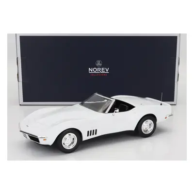 Norev Chevrolet Corvette Convertible 1969 1:18 Bílá