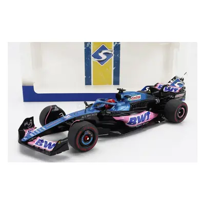 Solido Alpine F1 A523 Team Bwt Alpine N 31 3rd Monaco Gp 2023 Esteban Ocon 1:18 Modrá Růžová