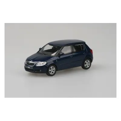 Abrex Škoda Fabia II (2006) 1:43 - Modrá Storm Metalíza