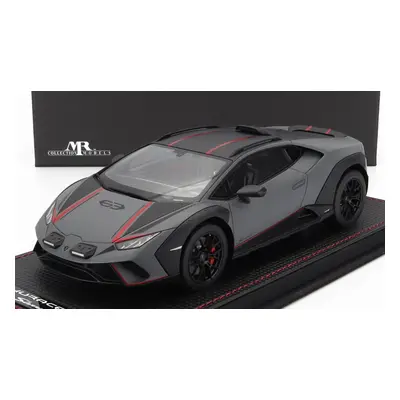 Mr-models Lamborghini Huracan N 63 Sterrato 2022 - Con Vetrina - With Showcase 1:18 Grigio Vulca