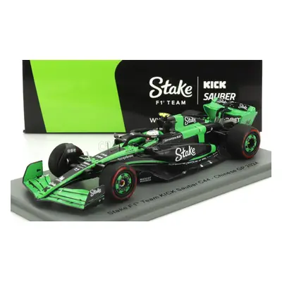 Spark-model Sauber F1 C44 Team Stake Kick N 24 China Gp 2024 Zhou Guanyu 1:43 Zelená Černá