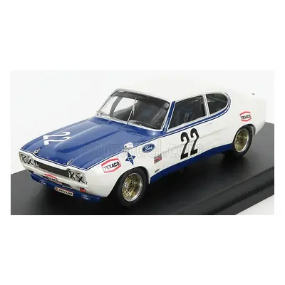 Trofeu Ford england Capri 2600 Rs N 22 Winner Rally Villa Real 1972 J.mesia 1:43 Bílá Modrá