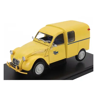 Edicola Citroen 2cv Azu Van Ptt 1954 1:24 Žlutá