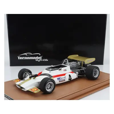 Tecnomodel BRM F1 P153 French Gp 1970 George Eaton 1:18 Bílé Zlato